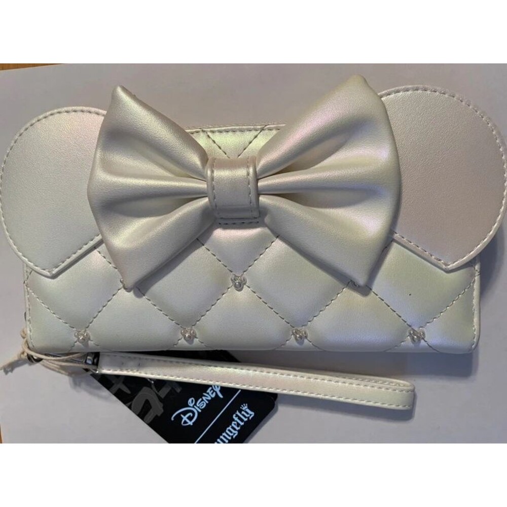 Loungefly Iridescent Wedding wristlet wallet